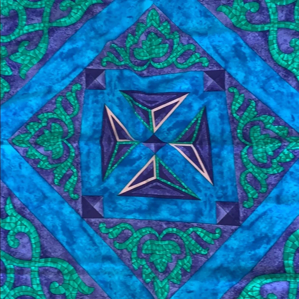 Signed silk Italian SCARF - Picture 5 of 14